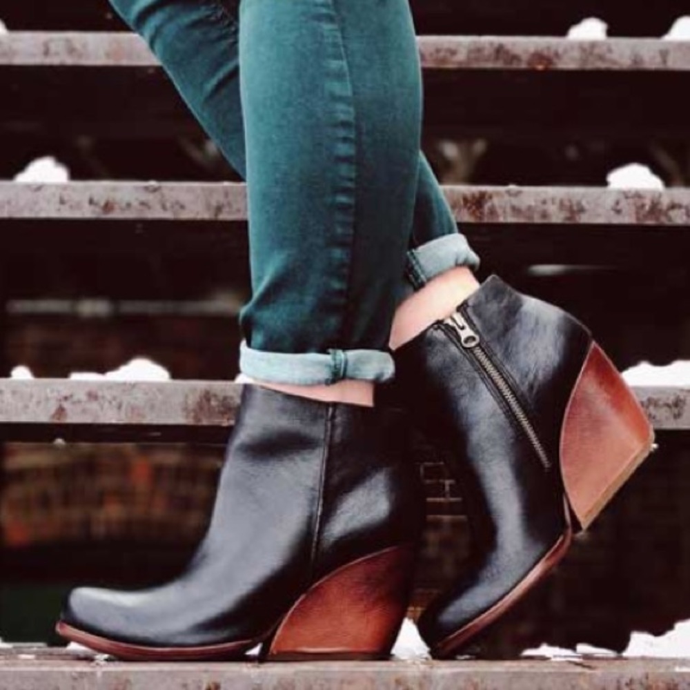 Kork-Ease Black Booties